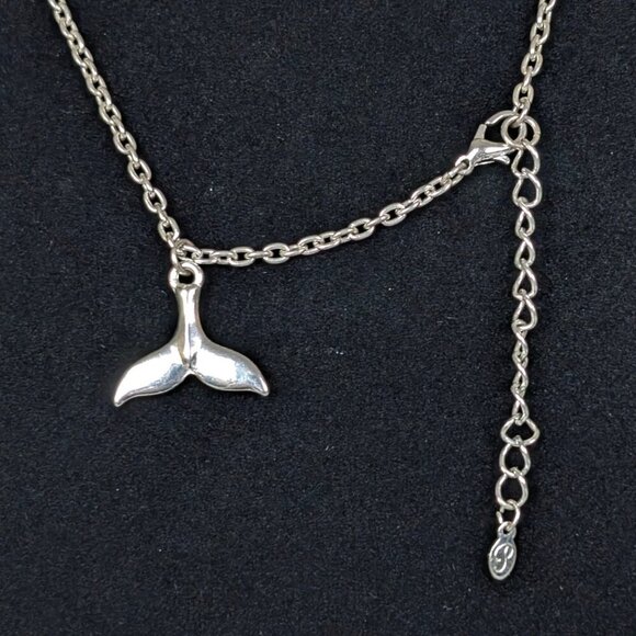 (2/$20) Whale Tail Pendant Necklace - Picture 4 of 6
